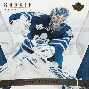 Jonas Gustavsson (Maple Leafs) 2012 Panini Rookie Anthology Card - Number 94